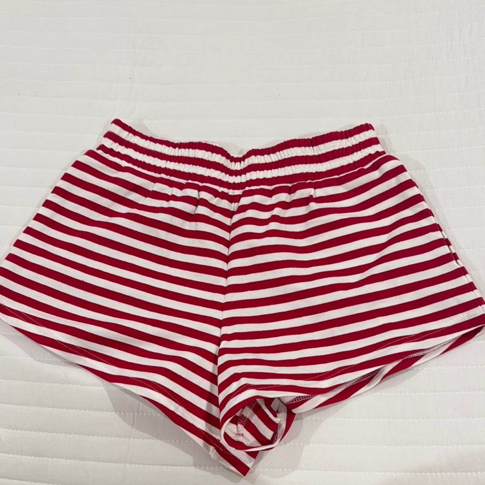 Fancy(Daily Drills Look alike red and white striped shorts)